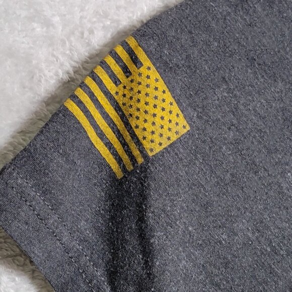 Black Rifle Coffee Co T-Shirt Mens Size Medium Gray‎ Logo Short Sleeve Tee - Picture 3 of 9